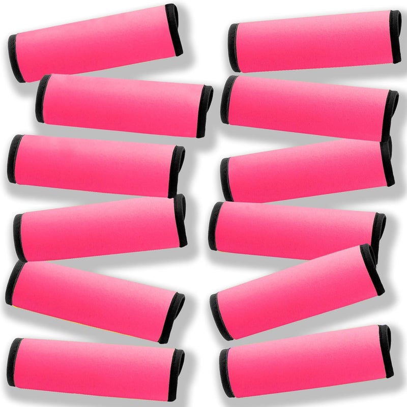 Gowraps Luggage Handle Wrap 12 Pack-Bulk Luggage Handle Wraps For Suitcases Neoprene Handle Wraps/Cover/Grips For Carry on/Bag/Car Travel Accessories For Luggage - Image 1